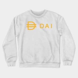 Dai Coin Cryptocurrency DAI crypto Crewneck Sweatshirt